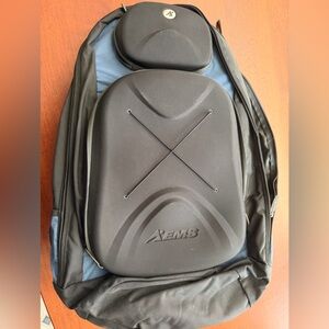 Eastern Mountain Sports Black and Blue Travel Backpack